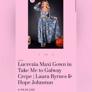 Pinup couture lucrezia maxi 4x NWT